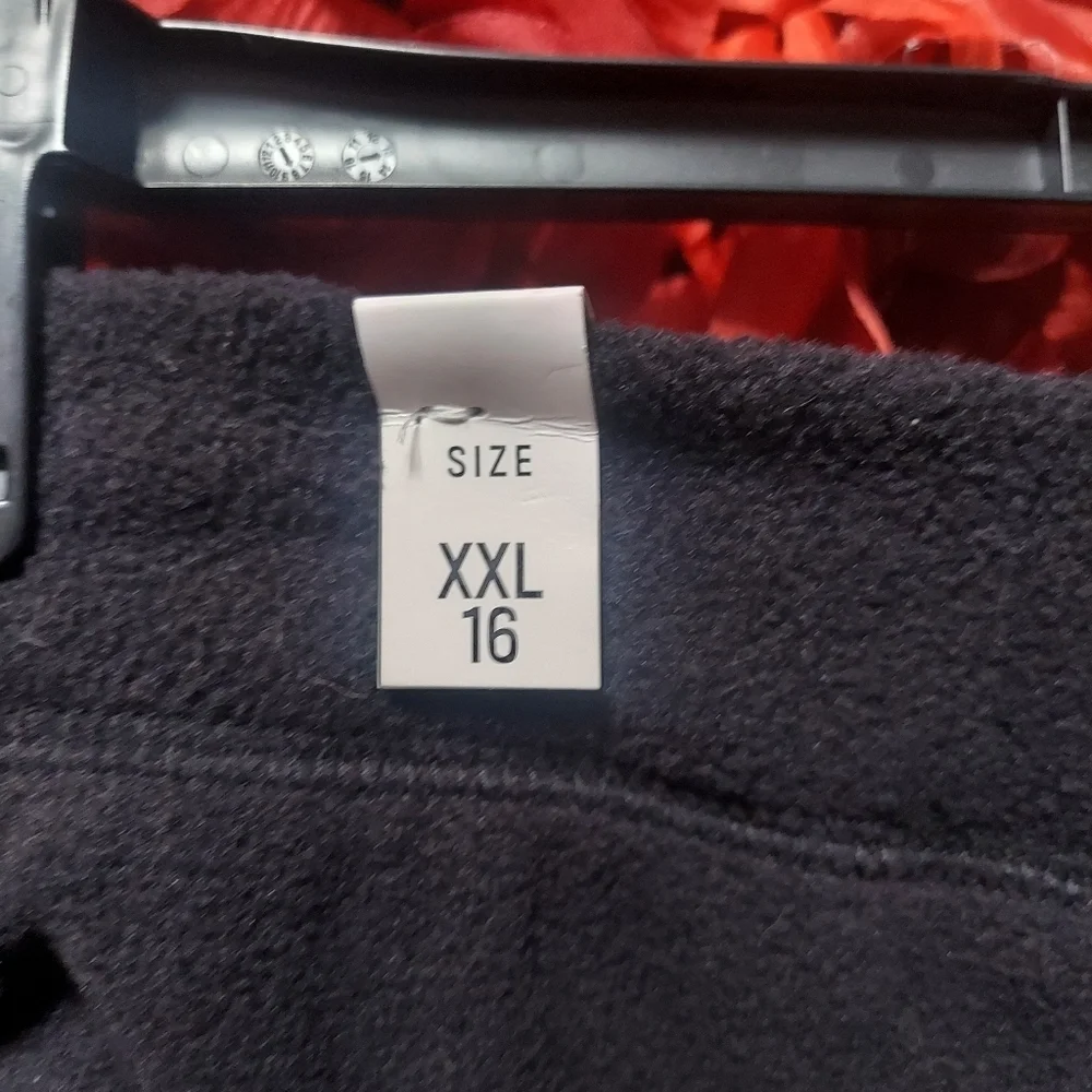 Children's Place NWT Girls Black Fleece sweatpants Size XXL
